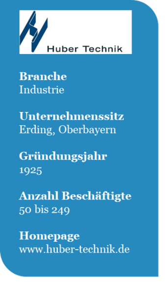Huber Technik Steckbrief