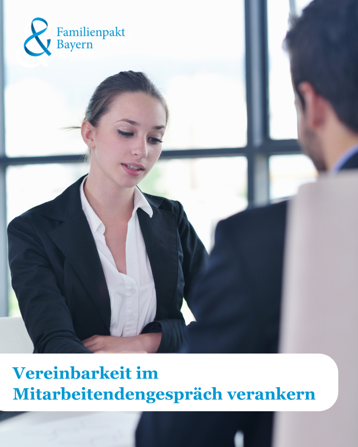 Vereinbarkeit im Mitarbeitendengespräch verankern