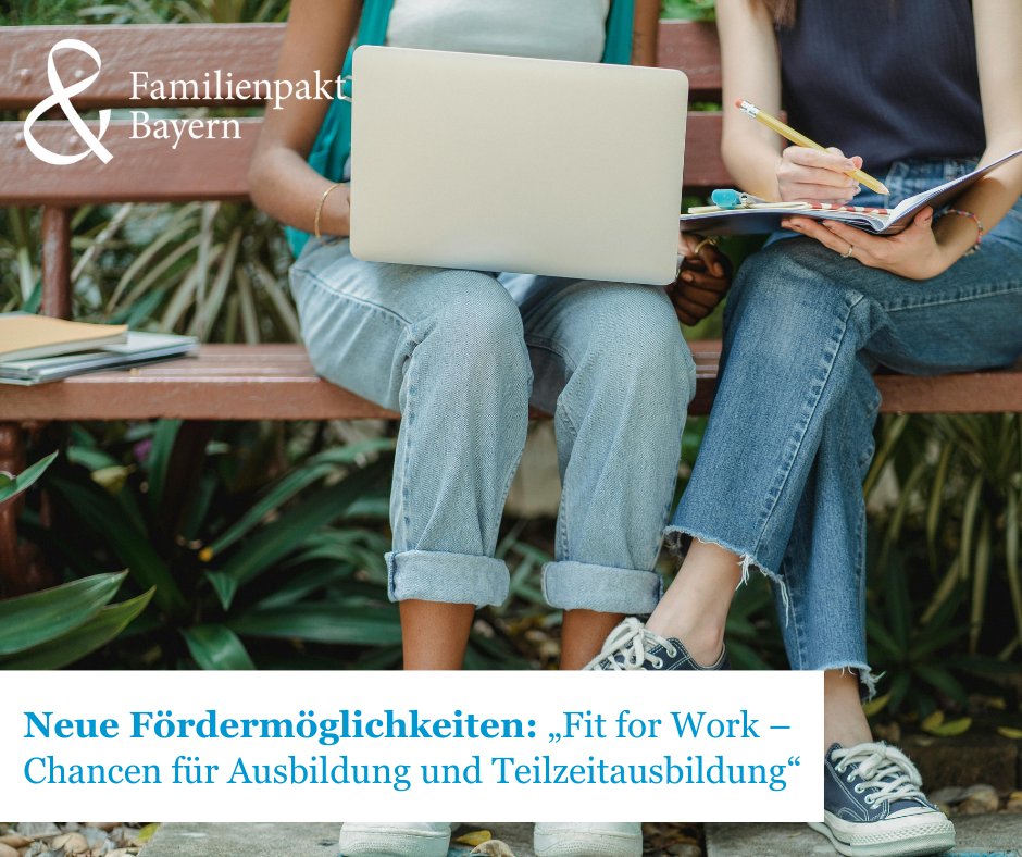 Ein Bild mit 2 Personen die auf einer Bank sitzen und lernen