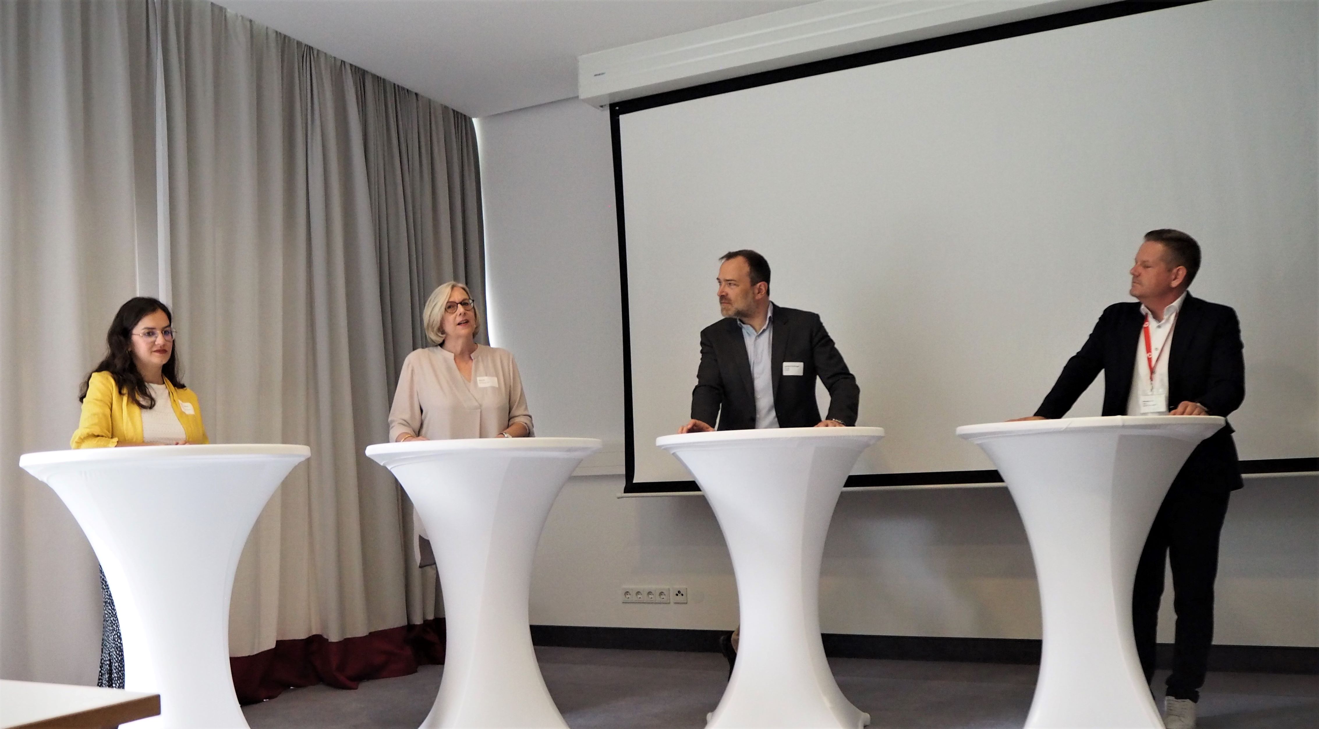 Podiumsdiskussionsrunde in Landsberg am Lech