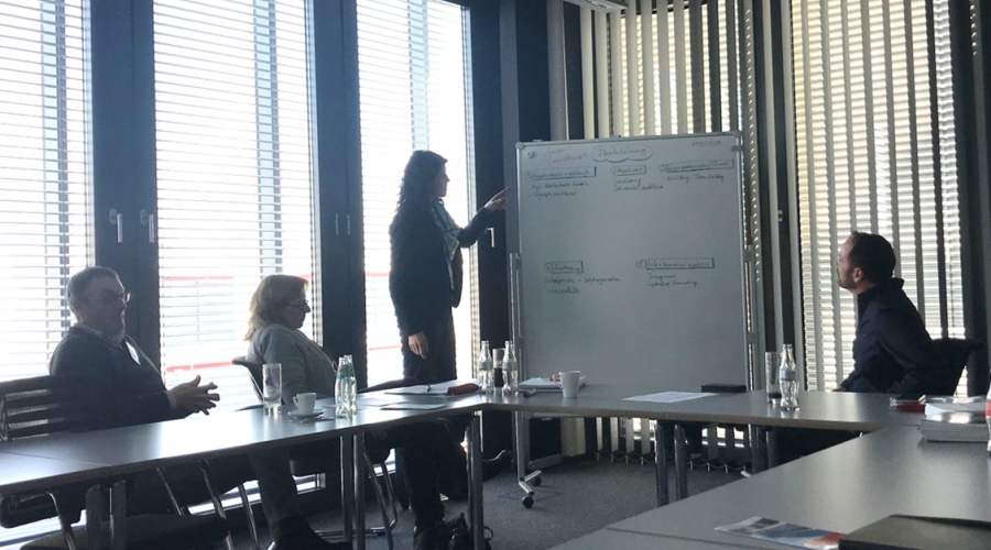 Familienpakt Bayern Workshop 2018 &quot;Flexibilisierung der Arbeitszeit und der Arbeitsorganisation&quot; bei der Warema Renkhoff SE in Marktheidenfeld.