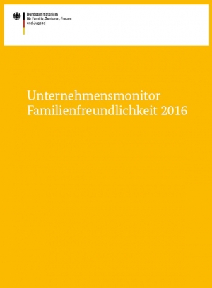 Unternehmensmonitor Familienfreundlichkeit 2016