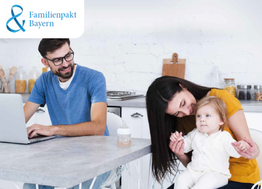 Früher beruflicher Wiedereinstieg - neuer Kurzleitfaden der Servicestelle Familienpakt Bayern
